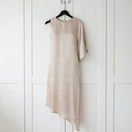 Bnwt River Island Light Maroon One Shoulder Draped Dress Uk 12 Party Wedding. Fixed Price $13.40.