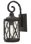 Walcott Manor 14.5 IN.1-LIGHT Antique Pewter Hardwired Outdoor Wall Lantern 7953. Fixed Price $48.00.