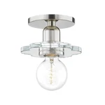 -one Light Wall Sconce STYLE-6 Inches Wide By High-polished Nickel. Fixed Price $69.12.