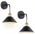 Uixe 8.8" 1-LIGHT Vintage Black Led Wall Lamp Battery Operated Wireless Sconce. Fixed Price $27.75.