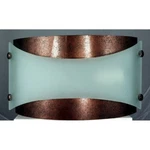 Cal Lighting Wall 7" Height Metal Lamp With Acrylic Plate, Rust LA-164-RU. Fixed Price $138.40.