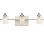 Quoizel KLT8603BNLED Kolt Vanity, 3-LIGHT 13.5 Total Watts, Brushed Nickel. Fixed Price $153.43.