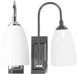 Westek Led Battery Operated Wall Sconce, 2 Pack - 4 Count, Chrome Finish. Fixed Price $32.91.