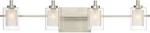 Quoizel KLT8604LED Kolt Light 29"W Bathroom Vanity - Nickel. Fixed Price $369.99.