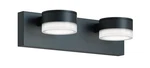 Afx EMAV1604LAJUD Emma 2 Light 16"W Vanity - Black. Fixed Price $148.00.