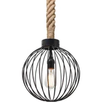 Besa Lighting 1JT-SULTANA-G-BK Black Rope Pendant Ceiling. Fixed Price $432.00.