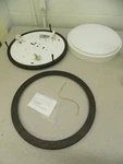 Nuvo Lighting Glamour Cfl 13" Flush Mount 13W GU24 Lamps 60-908. Fixed Price $39.75.