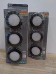 Commercial Electric Plug-in 3-LIGHT Black Dimmable Puck Led 1011 848 724. Fixed Price $32.95.