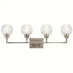 Kichler 45593AP - Niles Light Bathroom Vanity Antique Pewter. Fixed Price $69.99.