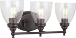 JYL7470A Marais 22.5" 3-LIGHT Metal/glass Led Wall Sconce Traditional 2700K. Fixed Price $134.99.