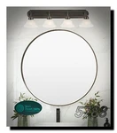 Design House 517714 Millbridge Vanity Light Dimmable With Frosted Glass For.... Fixed Price $45.00.
