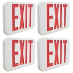 Lit-path Led Exit Sign Emergency Light Double Face And Back Up Batteries- Us. Fixed Price $118.78.