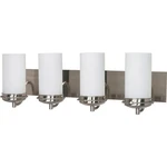 Nuvo Lighting 60/614 Polaris Bathroom Vanity Brushed Nickel. Fixed Price $257.59.