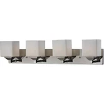 Z-lite 2105-4V Quube Light 30 Inch Chrome Vanity Wall. Fixed Price $100.80.