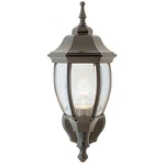 Trans Globe Lighting Single 16" Tall Outdoor Photocell Wall Sconce 4470 Bk. Fixed Price $49.99.