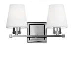 Feiss Rouen Bulb 14 Inch Vanity Light VS22202SN Satin Nickel. Fixed Price $60.00.