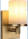 Pathson Vintage 1-LIGHT Wall Sconce, Hardwired Bathroom Vanity Light,. Fixed Price $49.99.