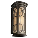 Kichler 49229OZ - Franceasi 1 Light 25" Outdoor Wall Olde Bronze. Fixed Price $186.99.