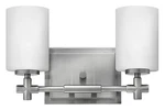 Hinkley Lighting 57552 Laurel 13"W Bathroom Vanity - Nickel. Fixed Price $199.00.