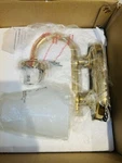 Restoration Hardware Eaton Pb Single Sconce Gold Light Fixture. Fixed Price $90.00.