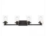 Designers Fountain 93304 Black Jedrek 4-LIGHT 34"W Bathroom Vanity. Fixed Price $143.99.