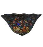 Meyda Tiffany 144898 Peacock 6" Tall Wall Sconce -. Fixed Price $358.90.