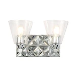 Lucas Mckearn Alpha Light Bath/vanity, Polished Chrome BB1302PC-2. Fixed Price $131.25.