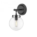 Innovations Lighting Auralume Span 6" Wall Sconce, Black 351-1W-BK-CL. Fixed Price $105.60.
