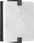 Progress Lighting P710081-031-30 Led Alabaster Stone Sconce Black Wall. Fixed Price $64.99.