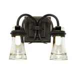Kalco Dover Light Bath, Antique Copper - 2912AC. Fixed Price $432.65.