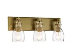 Minka Lavery 2273 Tiberia Light 22"W Bathroom Vanity - Soft Brass. Fixed Price $159.99.