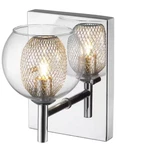 Z-lite 905-1SC Auge Light 5.51 Inch Chrome Wall Sconce G9. Fixed Price $50.99.
