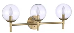 Minka Lavery 2793-695 Auresa Vanity Bath 3-LIGHT, Soft Brass. Fixed Price $204.99.