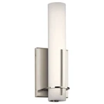 Elan Traverso 1 Light Led Wall Sconce, Brushed Nickel/etched Opal - 83757. Fixed Price $244.99.