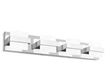 Solfart Bathroom Fixtures, 4-LIGHT Led Vanity Lights Over Mirror,. Fixed Price $63.00.