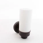 Vaxcel International Tube Instalux Wall Light Bronze W/ Frosted Glass W0178. Fixed Price $84.99.