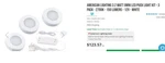 New Pack American Lighting 3.2 Watt Omni Led Puck Kit 2700K 150 Lumens. Fixed Price $74.99.
