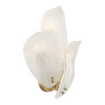 Metropolitan N2213 Orchid Light 18" Tall Wall Sconce - Legacy Brass / White. Fixed Price $439.00.