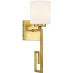 Savoy House Lighting 9-2302-1-260 Quatrain Wall Sconce True Gold. Fixed Price $194.00.
