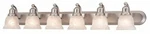 Vaxcel LS-VLD106BN Lasalle Vanity Light, Brushed Nickel Finish. Fixed Price $288.91.