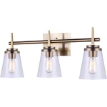 Canarm Lighting IVL703A03GD Madison 25 Inch Gold Vanity Wall. Fixed Price $153.47.