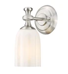 Z-lite Orion Light 4.75" Wall Sconce, Brushed Nickel/opal Etched 1102-1S-BN. Fixed Price $49.95.