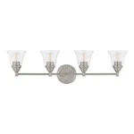 Hampton Bay HB3678-35 Marsden 32.5" Brushed Nickel Bathroom Vanity Light. Fixed Price $29.95.
