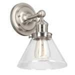 Design House 589028 Augustin 11" Tall Bathroom Sconce - Nickel. Fixed Price $99.21.