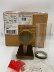 Pottery Barn Frances Tube Wall Sconce W/ Shade Tumbled Brass 12" #X927 Read. Fixed Price $115.49.
