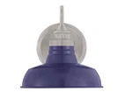 Hampton Bay Elmcroft 7.63 In 1-LIGHT Brushed Nickel Modern Farmhouse Wall Sconce. Fixed Price $26.18.