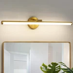 30" Gold Dimmable Led Bathroom Vanity Light Fixture - Rotatable Over Mirror. Fixed Price $97.99.