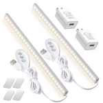 Dweptu 2PACK Led Under Cabinet Lighting Dimmable Lights With Us.... Fixed Price $22.15.