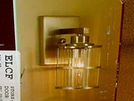 Allen + Roth ''kenross'' #0030497 Vanity Light Satin Nickel Finish. Fixed Price $33.00.