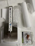George Kovacs Tube Wall Light Sconce Brushed Nickel P5040-084-L. Fixed Price $65.00.